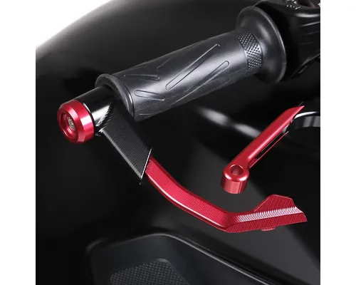 Zaddox Handschutz Motorrad Hebelschützer Lever Guard - Handgelenkschoner für Brems- und Kupplungshebel, schützt vor ungewollter Bedienung und bietet zusätzlichen Schutz bei Stürzen. Universell passend für verschiedene Motorradtypen.