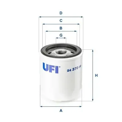 UFI Kraftstofffilter 24.370.00