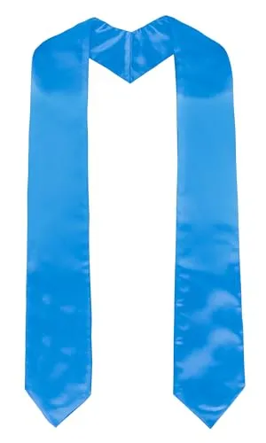 GraduatePro Abschluss Stola Kirche Priester Chor Stahl Erwachsene Unisex Universität 152cm Himmelblau