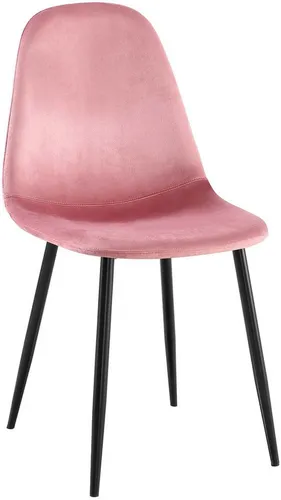 furnicato Esszimmerstuhl Napier in Pink – 88x44x51 cm