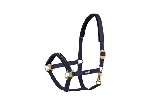Eskadron Halfter Basic Sliding Buckle für Pferde in blau von Eskadron