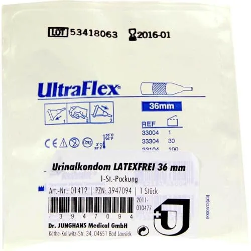URINALKONDOM 36 mm latexfrei selbsthaftend 1 St