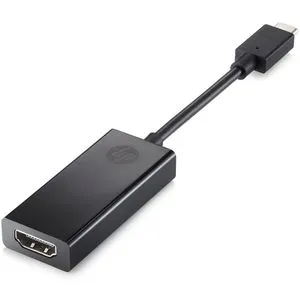 HP USB-Adapter 1WC36AA, HDMI auf USB-C - DVI-HDMI-Adapter für 4K-Ultra-HD-Anschluss, ideal für Laptop-Besitzer mit USB-C, inklusive 15 cm Kabel und Thunderbolt 3 Kompatibilität.