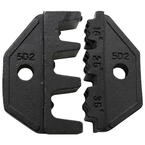 WETEC Crimpeinsatz, für Aderendhülsen 16/25/35 mm² nach DIN 46228 (Crimpzange Presszange Pressprofileinsatz)