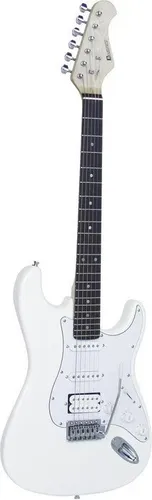 DIMAVERY ST-312 E-Gitarre, schwarz/schwarz (26211231) von Dimavery