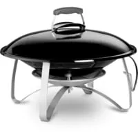 Feuerkorb Fireplace 2750 schwarz - Grill – Robuster Feuerkorb aus schwarzem Stahl, ideal für gemütliche Abende im Freien und zur Wärme- und Lichtquelle.