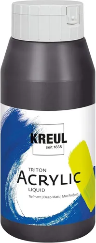 KREUL Acrylfarbe Triton Acrylic Liquid paynesgrau 750 ml