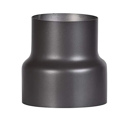 Firefix R150/Ü1 Reduzierstück - Aschesauger Zubehör mit 2,0 mm Wandstärke, Senotherm lackiert, bis 600°C temperaturbeständig und rußbrandbeständig für optimale Sicherheit und Langlebigkeit.