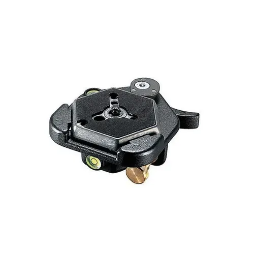 Manfrotto Schnellwechseleinrichtung - Stativköpfe, ermöglicht schnelles Wechseln der Kamera und bietet maximale Stabilität für professionelle Aufnahmen.