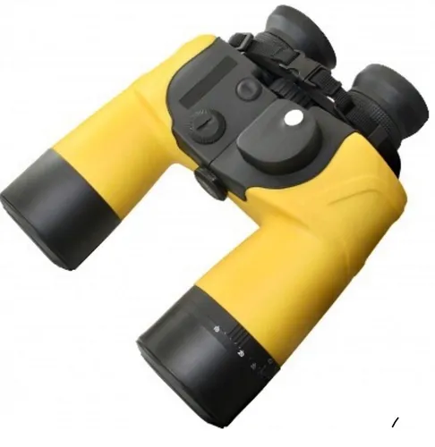 OPTISAN BRITEC PM 7x50 Kompass Fernglas - Ideal für maritime Anwendungen, wasserdicht und mit 7x Vergrößerung für gestochen scharfe Sicht.