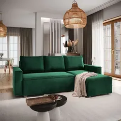 Masseno Ecksofa SILES mit Schlaffunktion