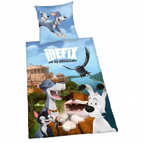 Lizenz Idefix und die Unbeugsamen Bettwäsche Set 140 x 200 cm + 70 x 90 cm 4442601077 173850048-173850042
