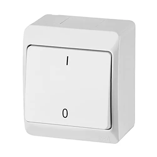 ELEKTRO-PLAST HERMES 2-Poliger Lichtschalter IP44