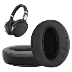 kwmobile 2x Ohr Polster für Sennheiser HD 4.50 BTNC Ohrpolster - Ersatz Ohrpolster - Kopfhörer Ersatzteile - Kopfhörer Ersatzpolster für Over Ear - Schwarz