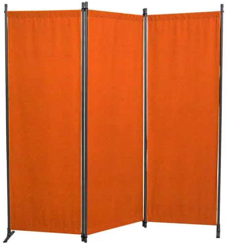 Angerer Paravent 3-tlg. PE Terracotta - Paravent für drinnen und draußen, klappbar und leicht mit nur 5 kg, in stilvollem Terracotta – ideal für flexible Raumgestaltung.