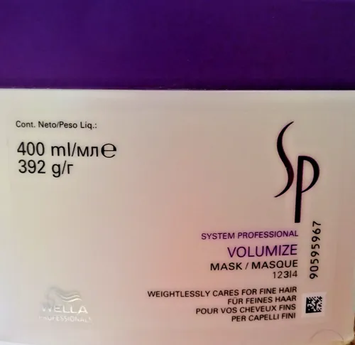 Wella SP Volumize Mask Volumen Haarmaske für feines Haar 1 X 400 ml
