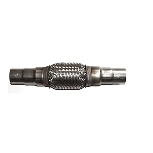 BLUETECH Ø50mm / Ø55mm/ Ø60mm Länge: 400mm Universal Flexrohr Flammrohr Auspuffrohr Edelstahl Rohr Katalysator Auspuff