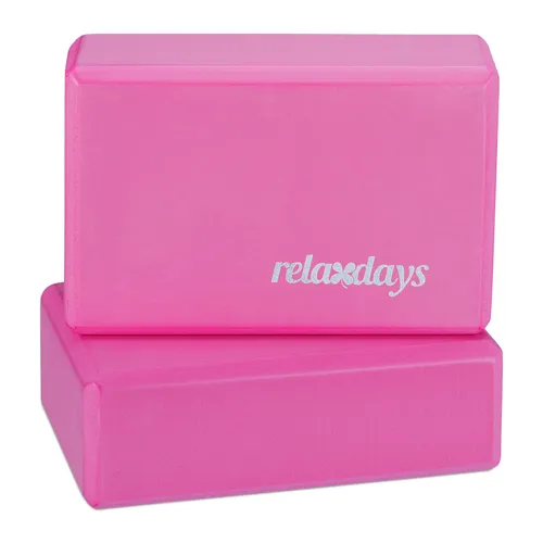 Yoga- & Pilatesblöcke von Relaxdays