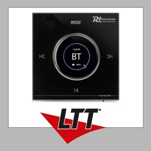 Power Dynamics Powerline B100B Wand-Audioverstärker BT/LCD Schwarz