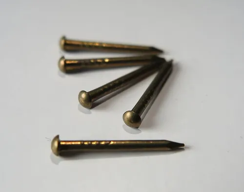  Messingnägel 1,4 x 17mm brüniert Dekonägel Ziernägel Befestigung Beschlägen 5