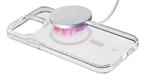 Cellular Line Cover für Apple iPhone 15 Pro Max - Gloss Mag (Transparent) - Standard Handyhüllen mit elegantem, transparentem Design und optimalem Schutz für dein iPhone 15 Pro Max.