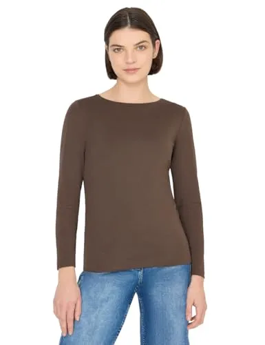 Damen Shirt mit U-Boot-Ausschnitt