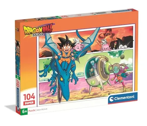 Clementoni 104 SUPER Dragon Ball DAIMA 1 – Puzzle