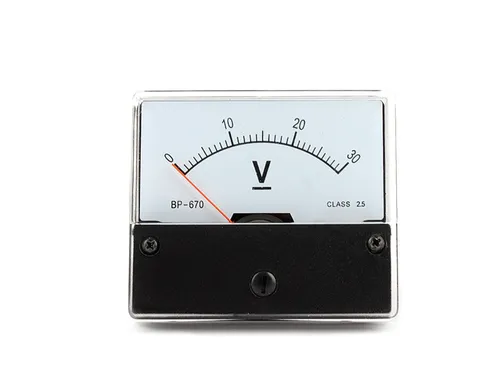 Voltmeter Einbau Messinstrument Panel Meter 0-30V DC