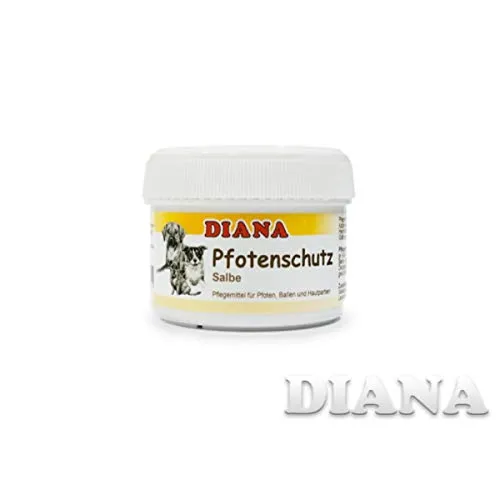 DIANA Pflegemittel PFOTENSCHUTZ SALBE 90ml für Hunde und Katzen
