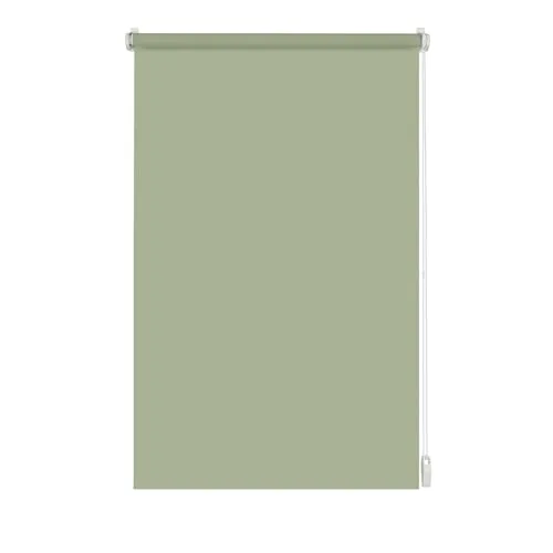 GARDINIA Rollo zum Klemmen oder Kleben, Tageslicht-Rollo, Blickdicht, Alle Montage-Teile inklusive, EASYFIX Rollo Uni, Mintgrün, 45 x 150 cm (BxH)