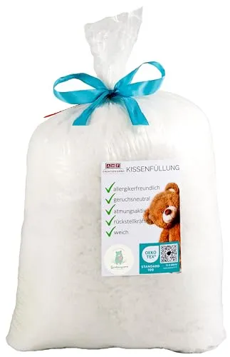 AMF Life Kissenfüllung, waschbar bis 95 Grad, zertifizierte Qualität, 1000g