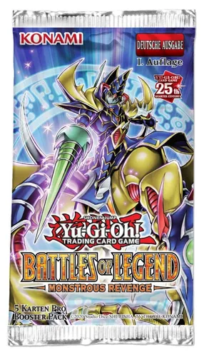 Yu-Gi-Oh! TRADING CARD GAME Battles of Legend Monstrous Revenge Display 1. Auflage - Deutsche Ausgabe, langlebig und ideal für Sammler und Fans
