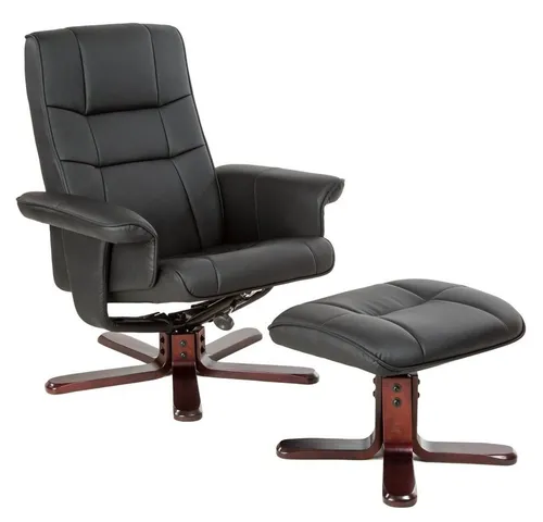 Fernsehsessel Relaxsessel mit Hocker von tectake