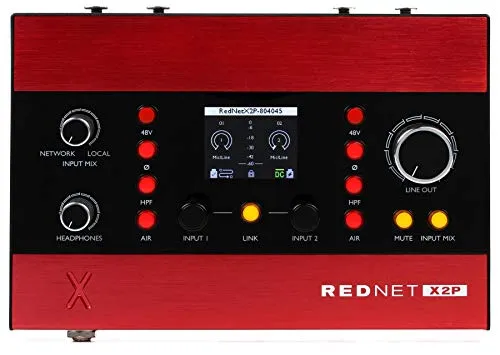 RedNet X2P 2x2 Dante Interface