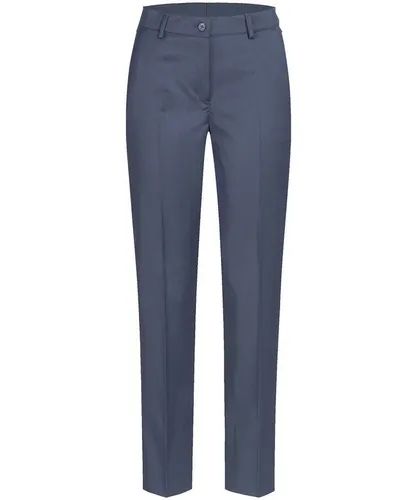 GREIFF Anzughose Greiff Corporate Modern WITH 37.5® Damen Hose Slim-Fit Dunkelblau 84