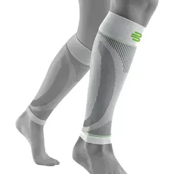 Bauerfeind Sports Compression Sleeves Lower Leg - Wadenstulpen weiß M kurz - Bandagen & Kompression für Unisex, bietet intensive Kompression zur Verbesserung der Durchblutung und schnelleren Regeneration beim Sport.
