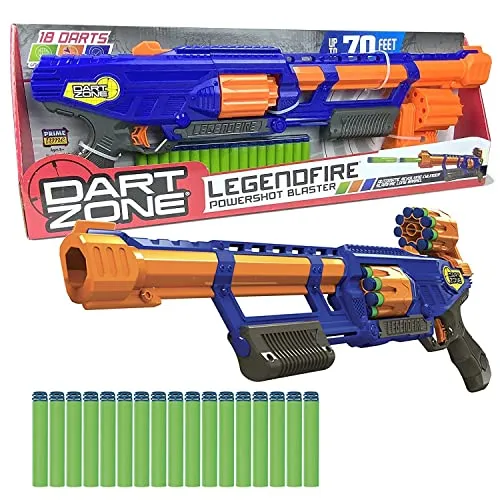 Dart Zone Legendfire Pump-Action Powershot Blaster