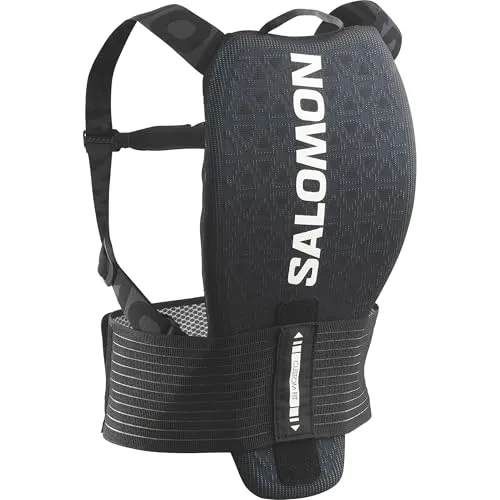 Salomon Kid's Flexcell Protektor Gr L grau/schwarz von Salomon
