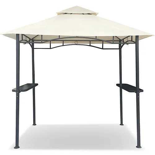 Wasserdichter Grillpavillon 250x150 cm mit Ablage von Habeig
