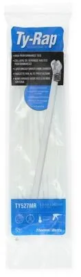 Thomas & Betts TY527MR Ty-Rap Kabelbinder, 340x6,9 mm, 540N, 50 Stck.