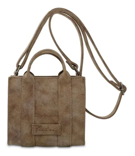 Fritzi aus Preußen Umhängetasche Fritzi Square - Stylische Umhängetasche in Vintage-Optik, ideal für viele Gelegenheiten. Praktische Größe mit verstellbarem Schulterriemen und robusten Tragegriffen.