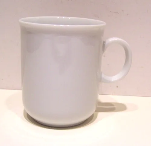 Seltmann,  Compact  weiß uni  / Becher mit Henkel / Kaffeebecher 0,25 Liter