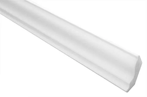 Marbet Deckenleisten aus Styropor XPS - Hochwertige Stuckleisten leicht & robust im modernen Design - (50 Meter Sparpaket E-04-30x30mm) Zierleisten