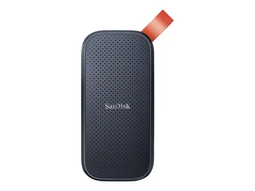 SanDisk Portable SSD 480GB - Externe Festplatte mit 520MB/s Lesegeschwindigkeit, stoßfest und ideal für unterwegs mit sicherer Befestigungsschlaufe