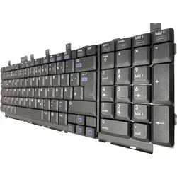 DEUTSCHE - Tastatur / Schwarz für HP Pavilion dv8251ea - Schwarz