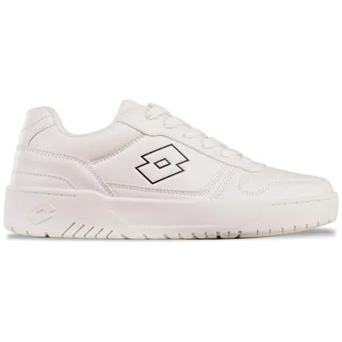 Sneaker LOTTO, Gr. 46, schwarz-weiß - Sportliche Sneaker aus Synthetik mit rutschhemmender Außensohle für sicheren Halt. Vielseitig kombinierbar und ideal für Büro und Freizeit.