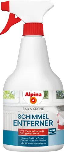 Alpina Bad & Küche Schimmel-Entferner 500 ml Schimmelspray Anti Schimmel Spray