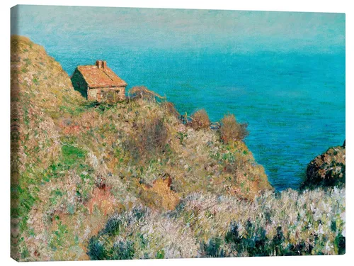 Posterlounge Wandbild Das Fischerhaus, Varengeville, Claude Monet, erhältlich als Poster, Leinwandbild, Wandsticker oder Acrylglasbild