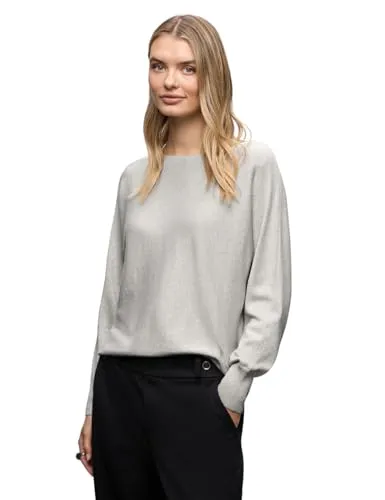 Street One Damen Glitzernder Dolman Pullover