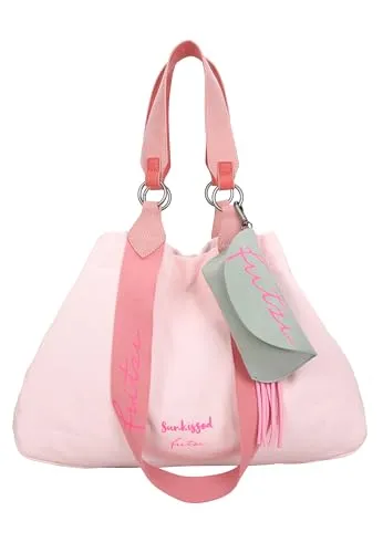 Fritzi aus Preußen Izzy Medium Limited Schultertasche 42 cm - Rosa Eleganz - Handtaschen mit stilvollem Design, ideal für jeden Anlass und bietet ausreichend Platz für Ihre Essentials.